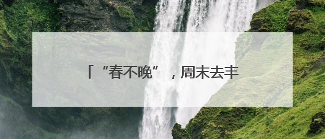 “春不晚”，周末去丰盈西里品好书和诗意