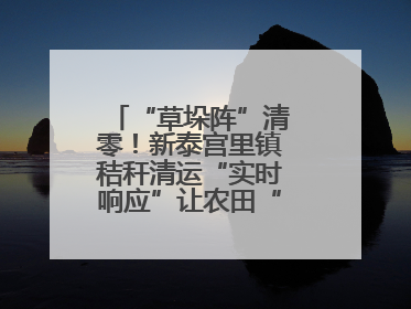 “草垛阵”清零！新泰宫里镇秸秆清运“实时响应”让农田“一键焕新”