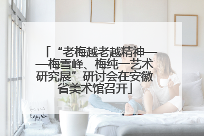 “老梅越老越精神——梅雪峰、梅纯一艺术研究展”研讨会在安徽省美术馆召开