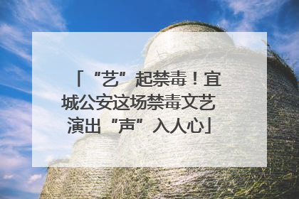 “艺”起禁毒！宜城公安这场禁毒文艺演出“声”入人心