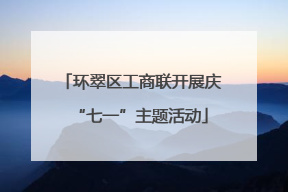 环翠区工商联开展庆“七一”主题活动