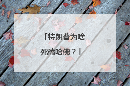 特朗普为啥死磕哈佛？
