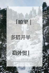 瞭望｜多措并举稳外贸
