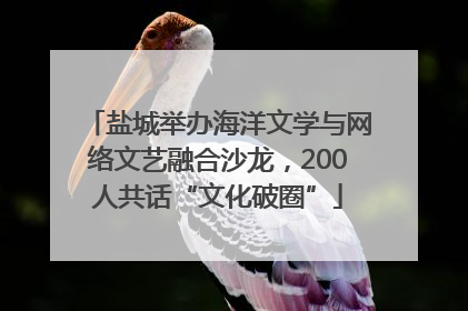 盐城举办海洋文学与网络文艺融合沙龙，200人共话“文化破圈”