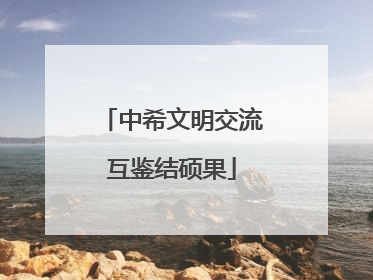 中希文明交流互鉴结硕果