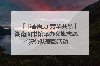 书香聚力 芳华共彰丨湖南图书馆举办文旅志愿者服务队表彰活动