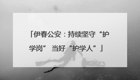 伊春公安：持续坚守“护学岗” 当好“护学人”