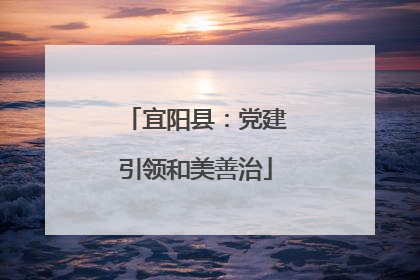 宜阳县：党建引领和美善治