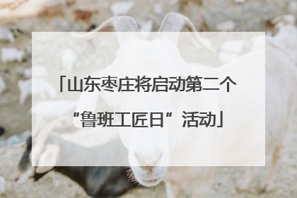 山东枣庄将启动第二个“鲁班工匠日”活动