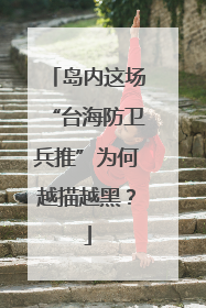 岛内这场“台海防卫兵推”为何越描越黑？
