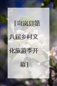 岢岚县第八届乡村文化旅游季开幕