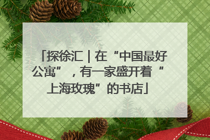 探徐汇｜在“中国最好公寓”，有一家盛开着“上海玫瑰”的书店