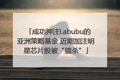 成功押注Labubu的亚洲策略基金 近期加注明星芯片股被“错杀”
