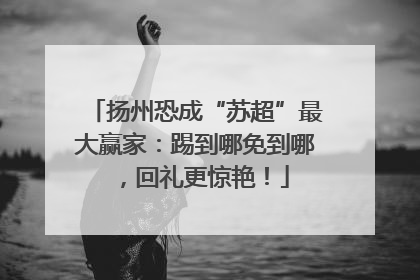 扬州恐成“苏超”最大赢家：踢到哪免到哪，回礼更惊艳！