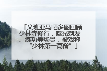 文班亚马晒多图回顾少林寺修行，曝光剃发、练功等场景，被戏称“少林第一高僧”