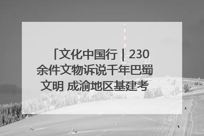文化中国行｜230余件文物诉说千年巴蜀文明 成渝地区基建考古成果展开展