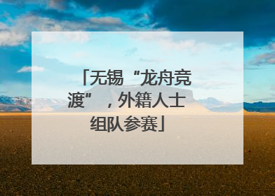 无锡“龙舟竞渡”，外籍人士组队参赛