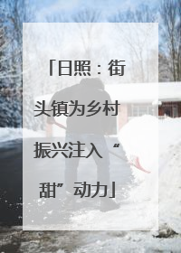 日照：街头镇为乡村振兴注入“甜”动力