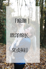 晚潮｜恩泽绵长义贞祠