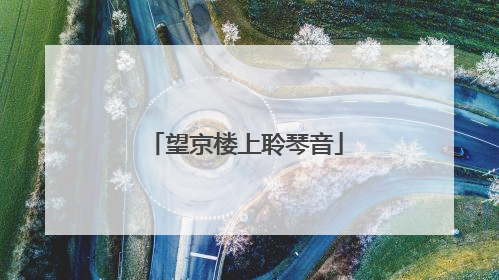 望京楼上聆琴音