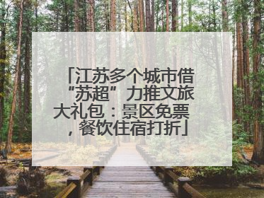 江苏多个城市借“苏超”力推文旅大礼包：景区免票，餐饮住宿打折