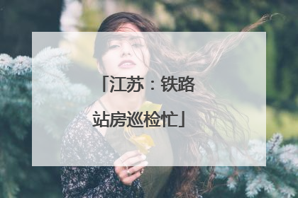 江苏：铁路站房巡检忙