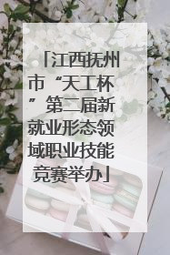 江西抚州市“天工杯”第二届新就业形态领域职业技能竞赛举办