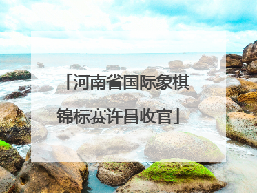 河南省国际象棋锦标赛许昌收官