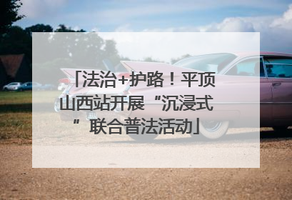 法治+护路！平顶山西站开展“沉浸式”联合普法活动