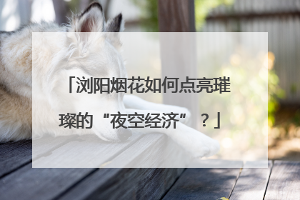 浏阳烟花如何点亮璀璨的“夜空经济”？