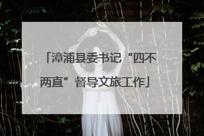 漳浦县委书记“四不两直”督导文旅工作