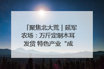 聚焦北大荒｜延军农场：万斤定制木耳发货 特色产业“成绩单”亮眼