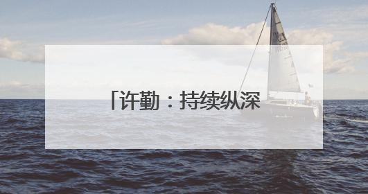 许勤：持续纵深推进集中整治 坚决纠治不正之风查处腐败问题
