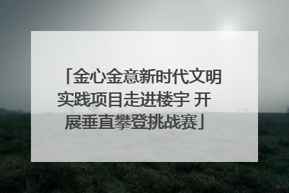 金心金意新时代文明实践项目走进楼宇 开展垂直攀登挑战赛