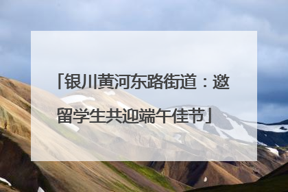 银川黄河东路街道：邀留学生共迎端午佳节