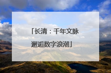 长清：千年文脉邂逅数字浪潮