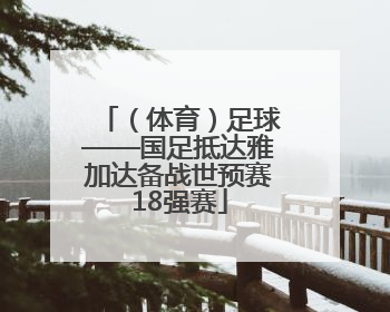 （体育）足球——国足抵达雅加达备战世预赛18强赛