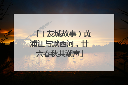 （友城故事）黄浦江与默西河，廿六春秋共潮声