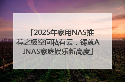 2025年家用NAS推荐之极空间私有云，铸就AINAS家庭娱乐新高度