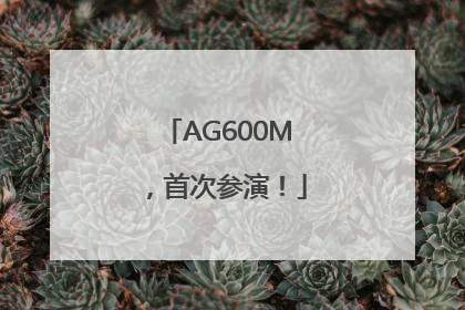 AG600M，首次参演！